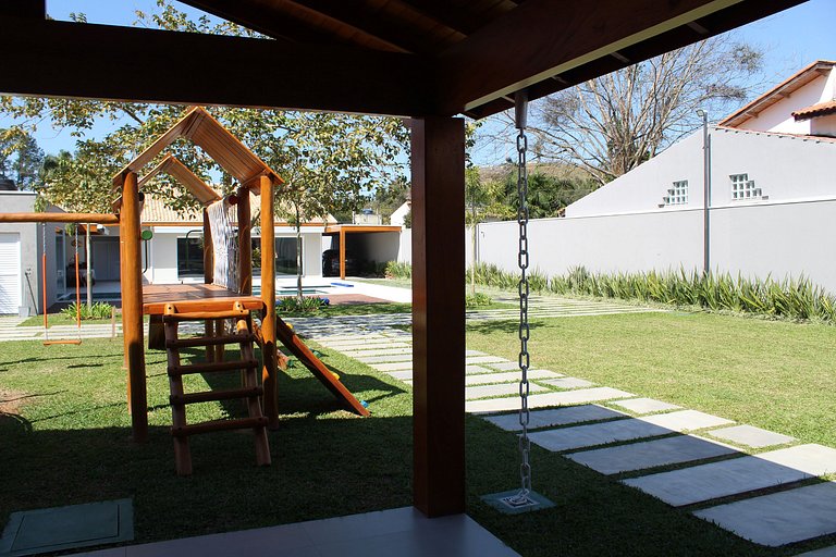 Recanto da Nina - Chácara de Luxo com Piscina Aquecida, Saun