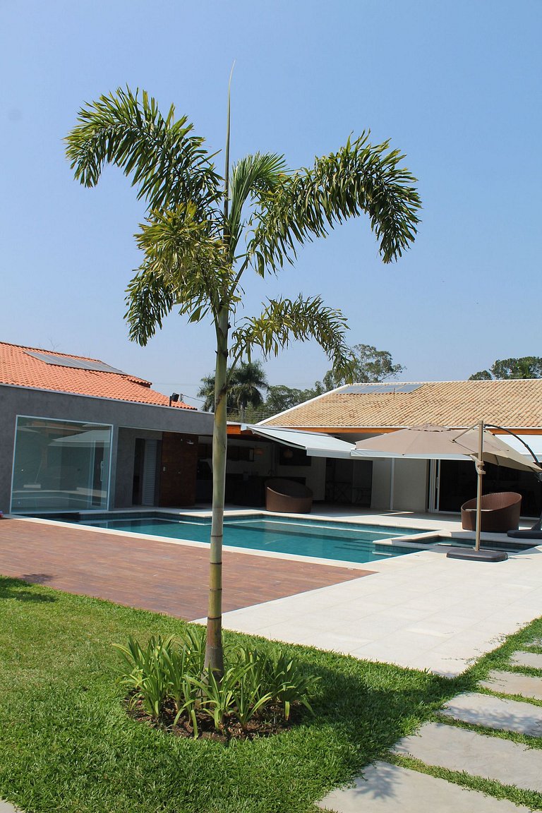 Recanto da Nina - Chácara de Luxo com Piscina Aquecida, Saun