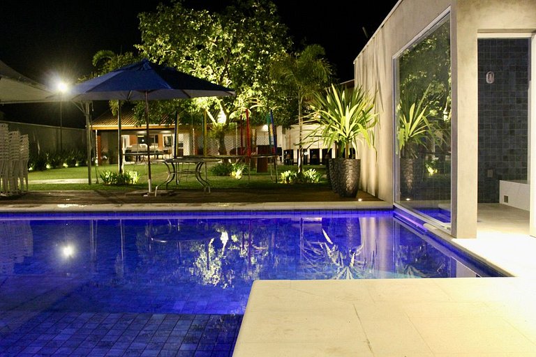 Recanto da Nina - Chácara de Luxo com Piscina Aquecida, Saun