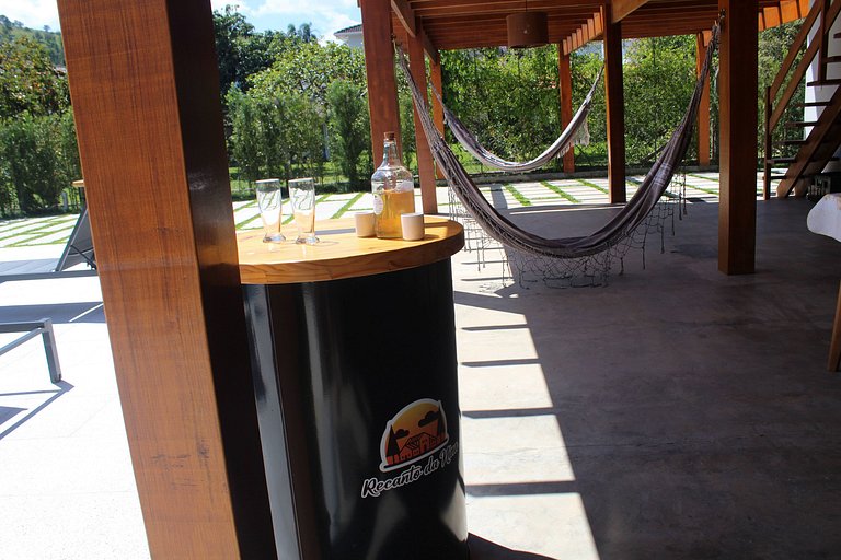 Recanto da Nina II - Chácara de Luxo com Piscina Climatizada